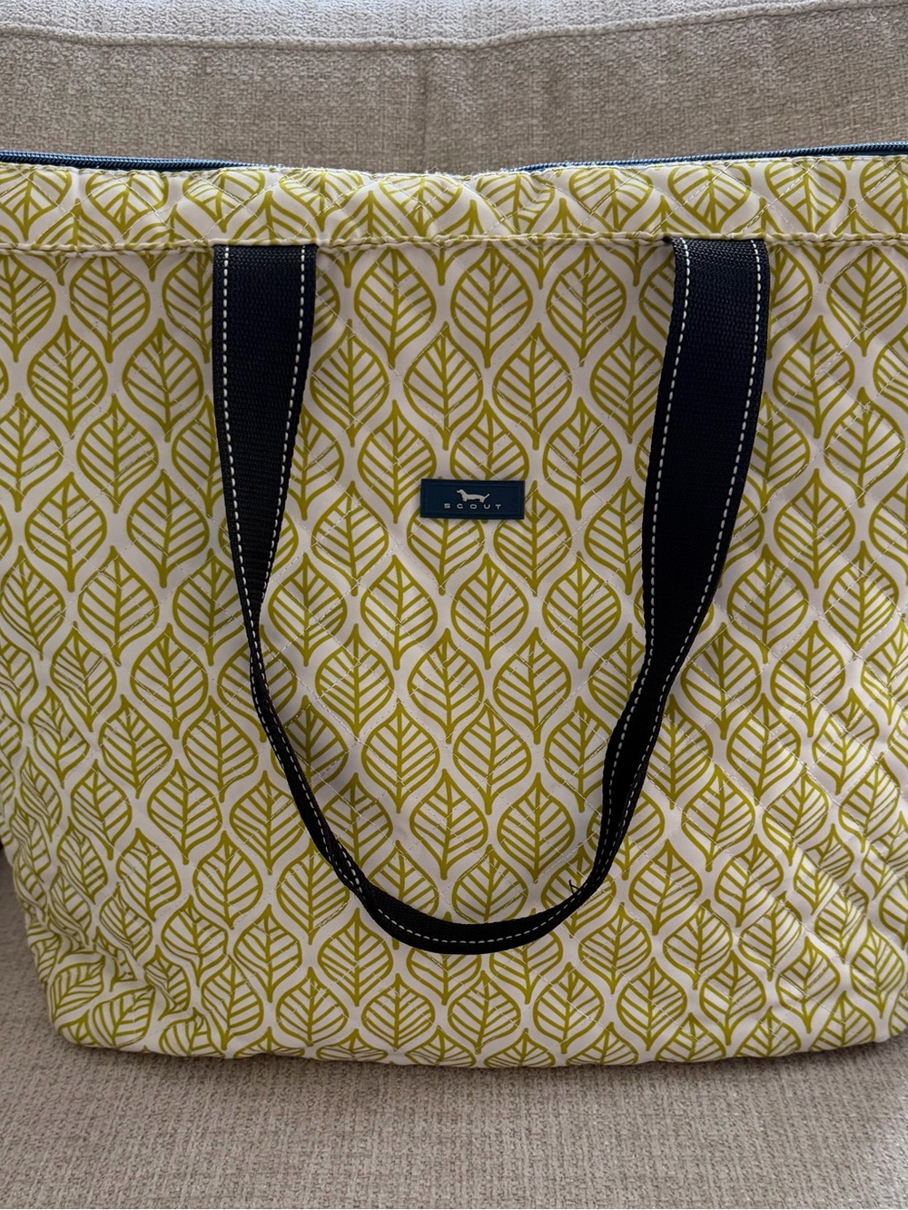 Scout Leaf-Print Plus One Tote
